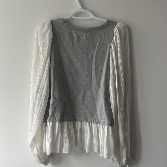 Anthropologie grey sweater size S - Picture 2 of 3